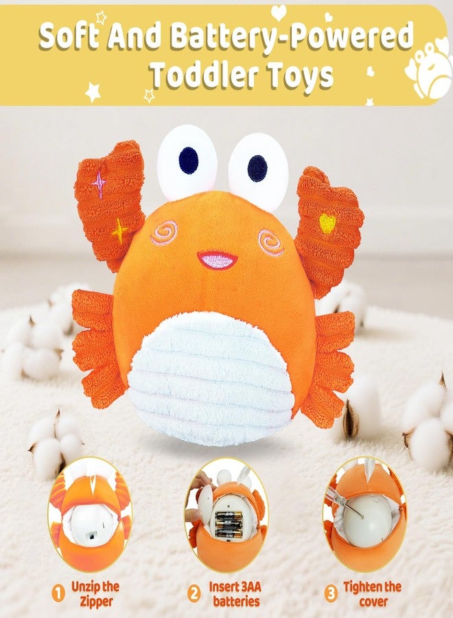 RedCrab Crawling Crab Baby Toy for 12-18 Months with 120+ Songs & Recording Feature,Musical Dancing Walking Bouncing Tummy Time Crab Toy for Infant 6-18 Months,Sensory Toys for Newborn Gifts - Image 5